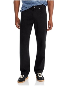 Черные эластичные джинсы прямого кроя Fit 4 Authentic, черный Rag & bone