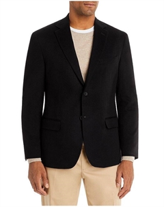 Магазин мужской одежды Bloomingdale's Кашемировый пиджак обычного кроя, черный The men's store at bloomingdale's