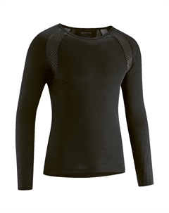 Мужская футболка Лиссабон с длинным рукавом, черный Gonso