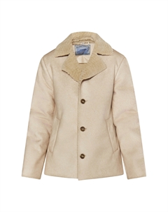 Куртка Aus Fellimitat, цвет Cremebeige Dreimaster