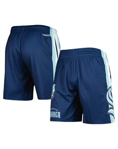 Мужские сетчатые шорты Deep Sea Seattle Kraken City Collection Mitchell and ness