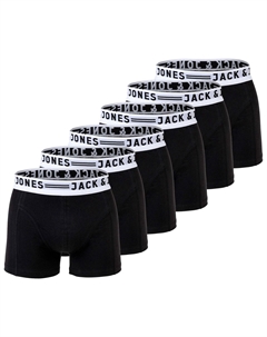Боксеры Boxershort 6 шт, черный Jack & jones