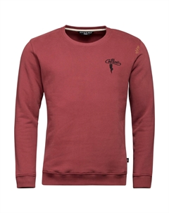 Толстовка с капюшоном Hokkaido Rope, цвет Dark Red Chillaz