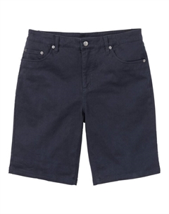 Классический крой-шорты стрейч, синий Bpc bonprix collection