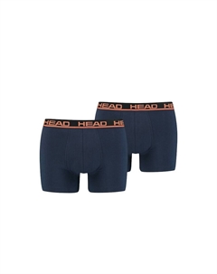 Боксеры с логотипом - 2 пары, оранжевый Head