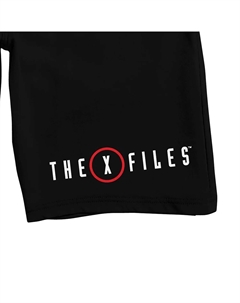 Мужские шорты для сна с логотипом The X-Files Title Licensed character