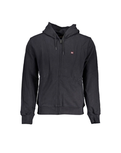 Элегантный свитер с капюшоном и длинными рукавами, черный Napapijri