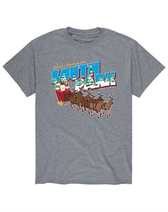 Мужская футболка с поздравлением сезона Южного парка Licensed character