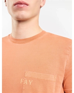 Футболка из хлопка, оранжевый Fay