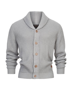 Кардиган BRANDOX, светло-серый Indicode jeans