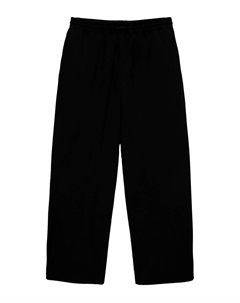 Тканевые брюки Wide leg Pants, черный Pull & bear