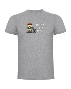 Футболка Born To BMX, серый Kruskis