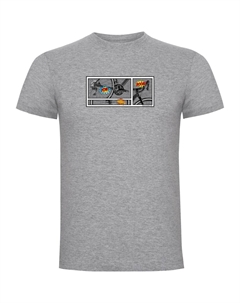 Футболка Comic, серый Kruskis