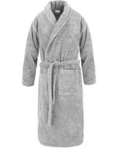 Халат Long Bathrobe Flee, серый Normani
