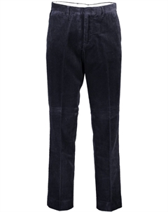 Синие хлопковые мужские брюки Gant