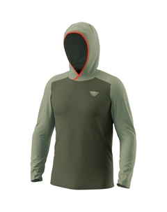 Мужская толстовка с длинным рукавом Traverse Sun, зеленый Dynafit