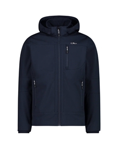 Мужская куртка софтшелл с капюшоном на молнии, синий Cmp