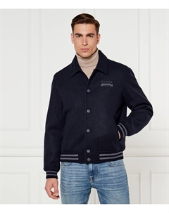 Куртка MELTON Regular Fit, темно-синий Guess