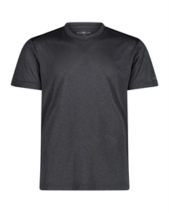 Мужская меланжевая футболка, серый Cmp