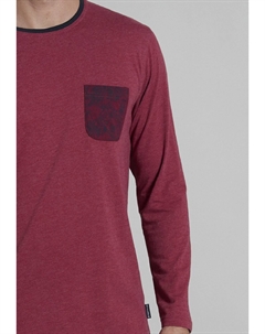 Пижамный комплект SET, цвет Mottled Red Tom tailor