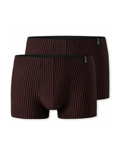 Брюки STREIFEN OHNE EINGRIFF WEBGUMMIBUND | 2ER PACK, цвет Mottled Red Schiesser