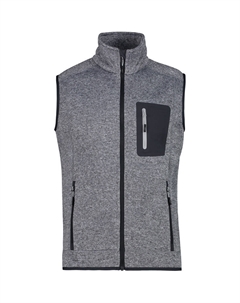Мужской флисовый жилет, серый Cmp