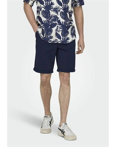 Шорты NORMAL GESCHNITTEN, темно-синий Only & sons