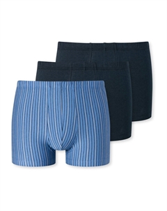 Брюки ORGANIC ESSENTIALS 3 PACK , темно-синий Schiesser