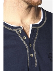 Футболка с принтом, темно-синий Jan vanderstorm