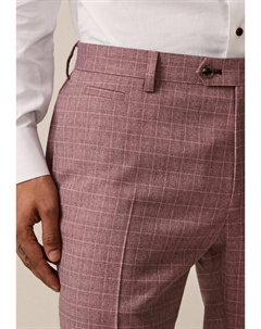 Брюки CHECK REGULAR FIT, розовый Next
