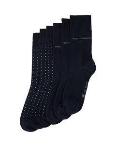 Носки IM SECHSERPACK, темно-синий Tom tailor