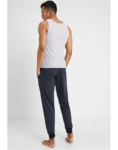 Пижамные штаны BASIC, темно-синий Schiesser