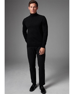 Джемпер LONG SLEEVE ROLL NECK REGULAR FIT, черный Next