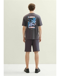 Спортивные брюки DENIM, серый Tom tailor