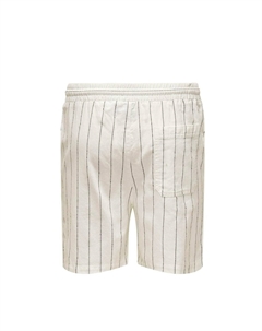 Шорты LÄSSIGER SCHNITT KORDELZUG ELASTISCHE TAILLE, цвет White Denim Only & sons