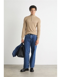 Джемпер HALF ZIP, хаки Gant