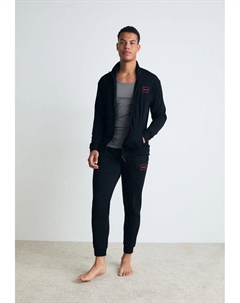 Верх пижамы LAZE ZIP JACKET, черный Hugo