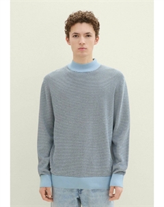 Джемпер DENIM, серый Tom tailor