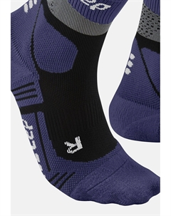 Спортивные носки COMPRESSION HIKING MAX CUSHION MID CUT SOCKS MADE IN GERMANY, серый Cep