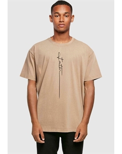 Футболка с принтом FAITH TEE, бежевый Merchcode