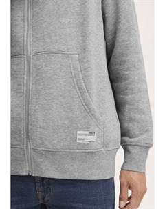 Толстовка на молнии SDLENZ ZIPPER SW, серый Solid