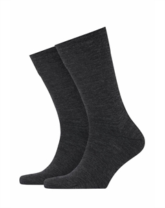Носки BASIC WOOL 2-PACK UNI, темно-серый Esprit