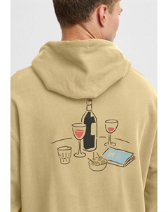 Толстовка с капюшоном MULLET, песочный Solid