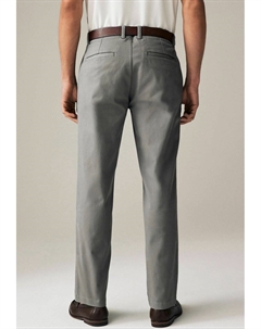 Чиносы BELTED SOFT TOUCH REGULAR FIT, серый Next