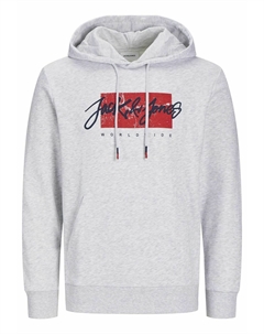 Толстовка с капюшоном, кремовый Jack & jones