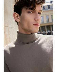 Джемпер LONG SLEEVE ROLL NECK REGULAR FIT, коричневый Next