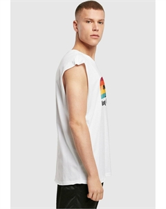 Топ LONG BEACH SLEEVELESS TEE, белый Merchcode