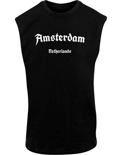 Топ AMSTERDAM X SLEEVELESS, черный Merchcode
