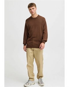 Джемпер IKE, коричневый Solid