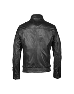 Кожаная куртка BUSASCHA, черный Bugatti